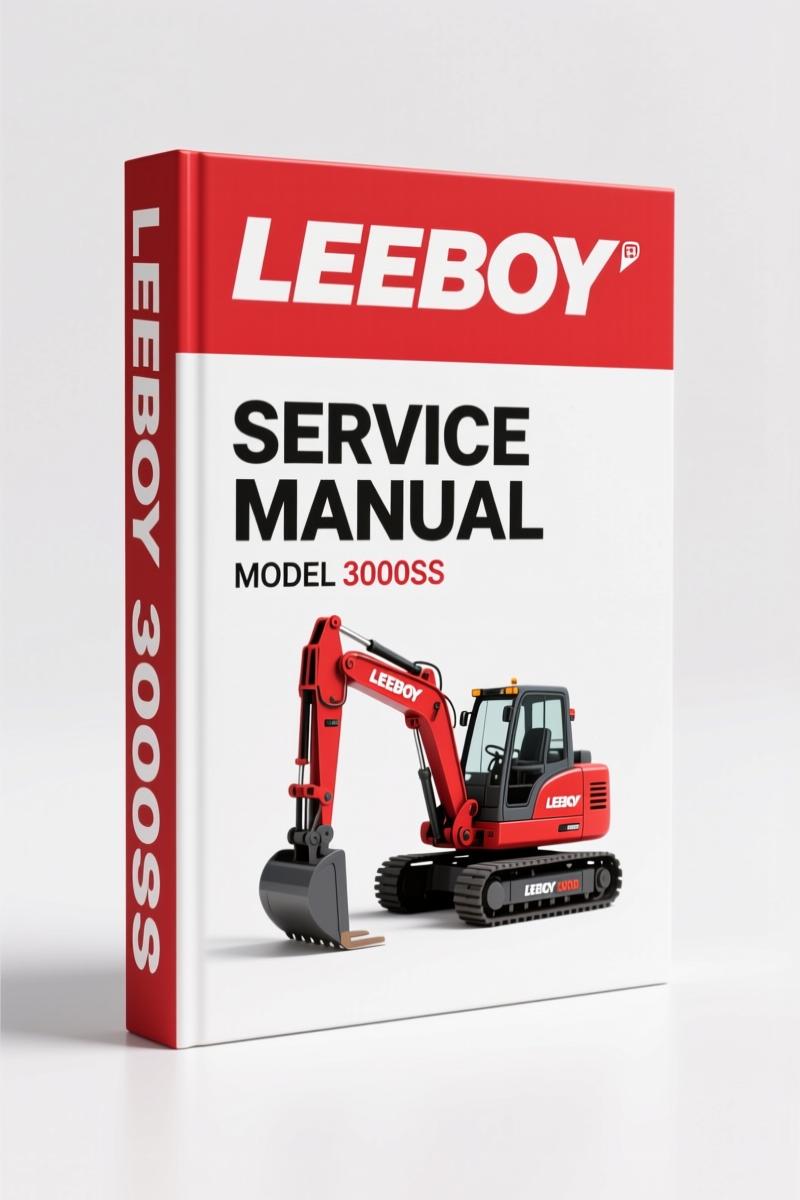 Leeboy 3000SS Service Manual – Factory Torque & Diagnostics