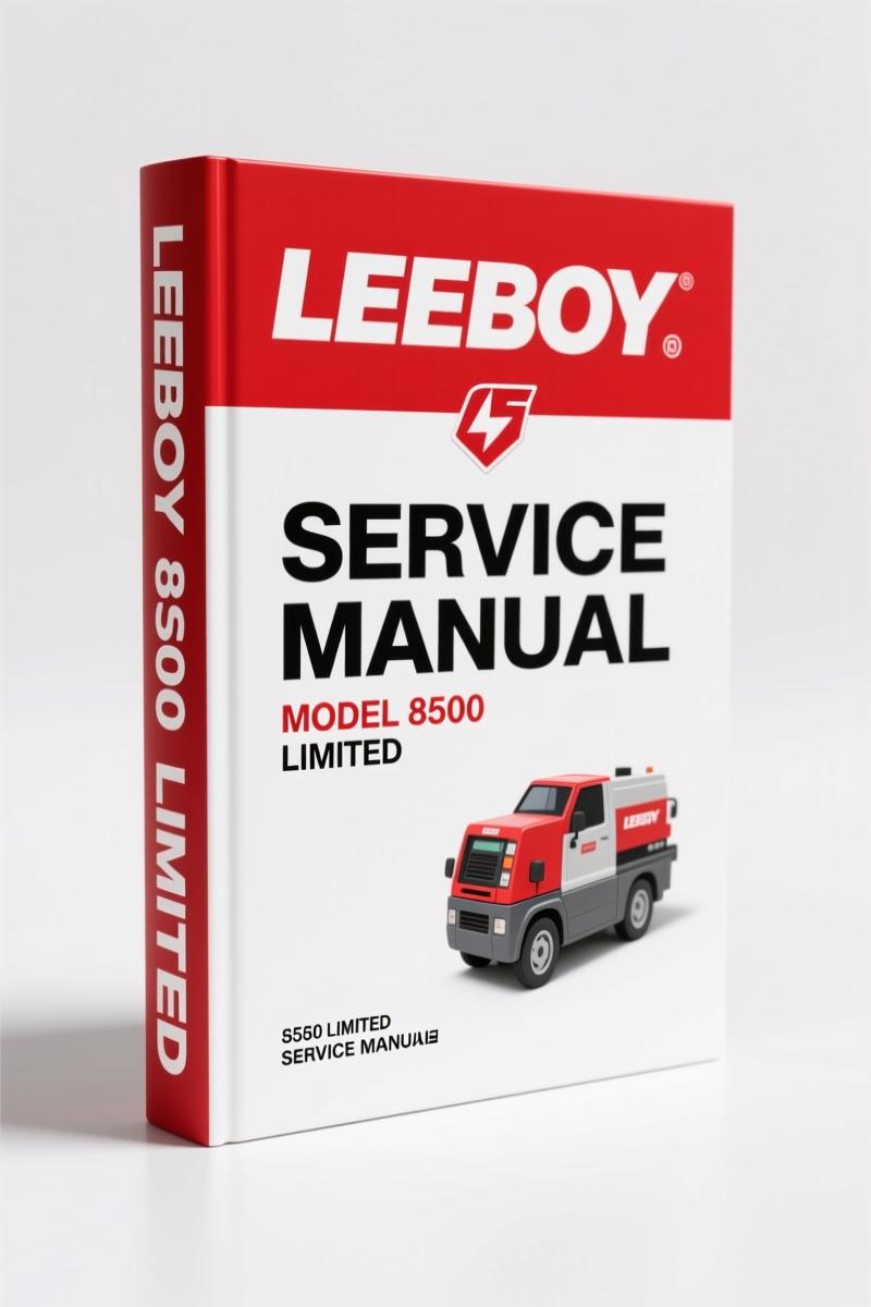 Leeboy 8500 Limited Service Manual – Factory Specs for Paver Maintenance