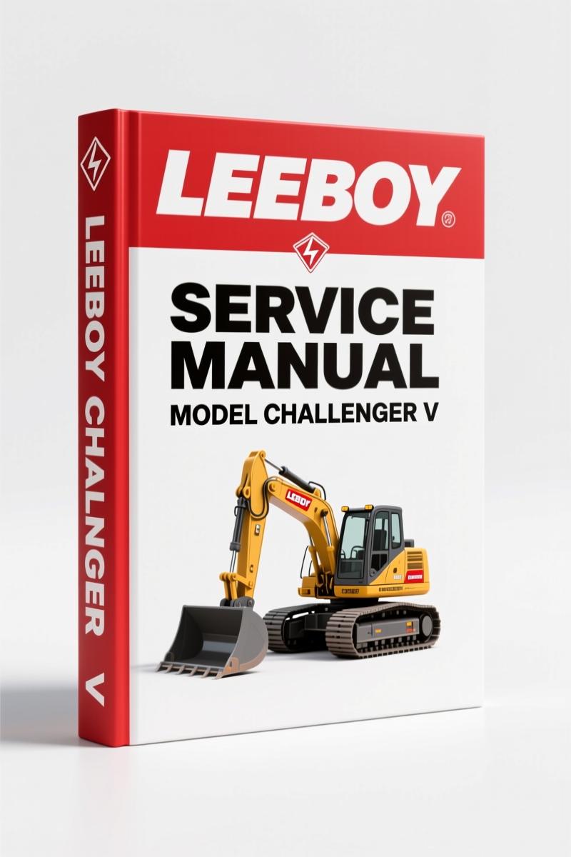 Leeboy CHALLENGER V 2008 Service Manual – Factory Specs