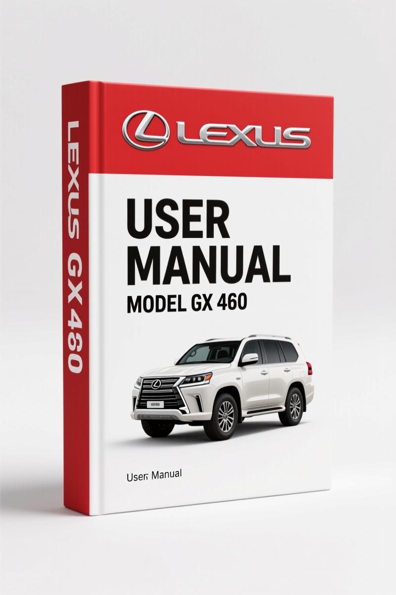 Lexus GX 460 User Manual – 34 Pages of OEM Maintenance Schedule