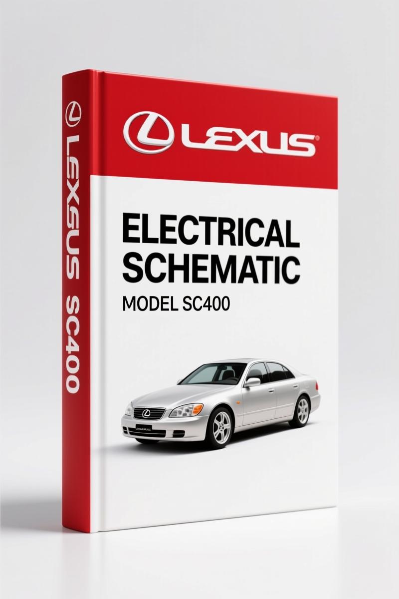 Lexus SC400 1996 Electrical Schematic – 53 Pages of Factory Wiring Data