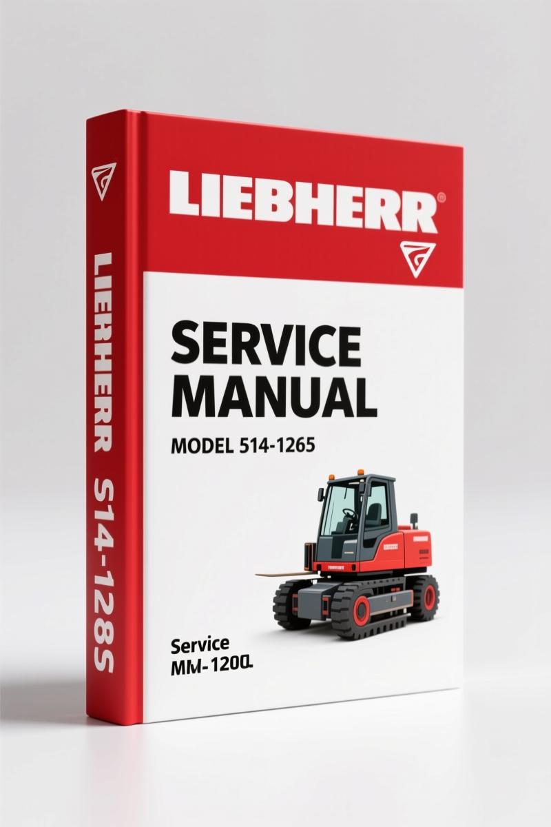 Liebherr 514-1265 2014 Service Manual – Factory Specs for Wheel Loader Repair