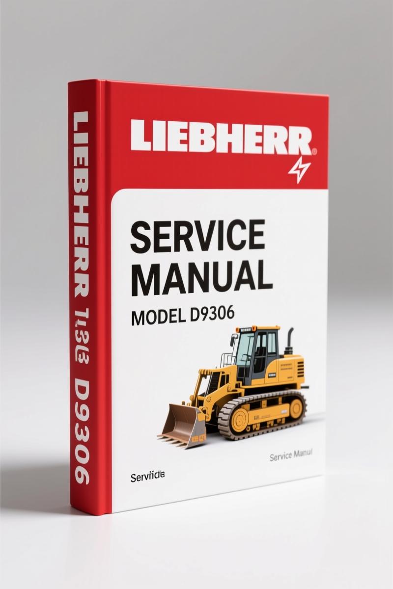 Liebherr D9306, D9308, D9406, D9408 2002 Service Manual – Factory Specs