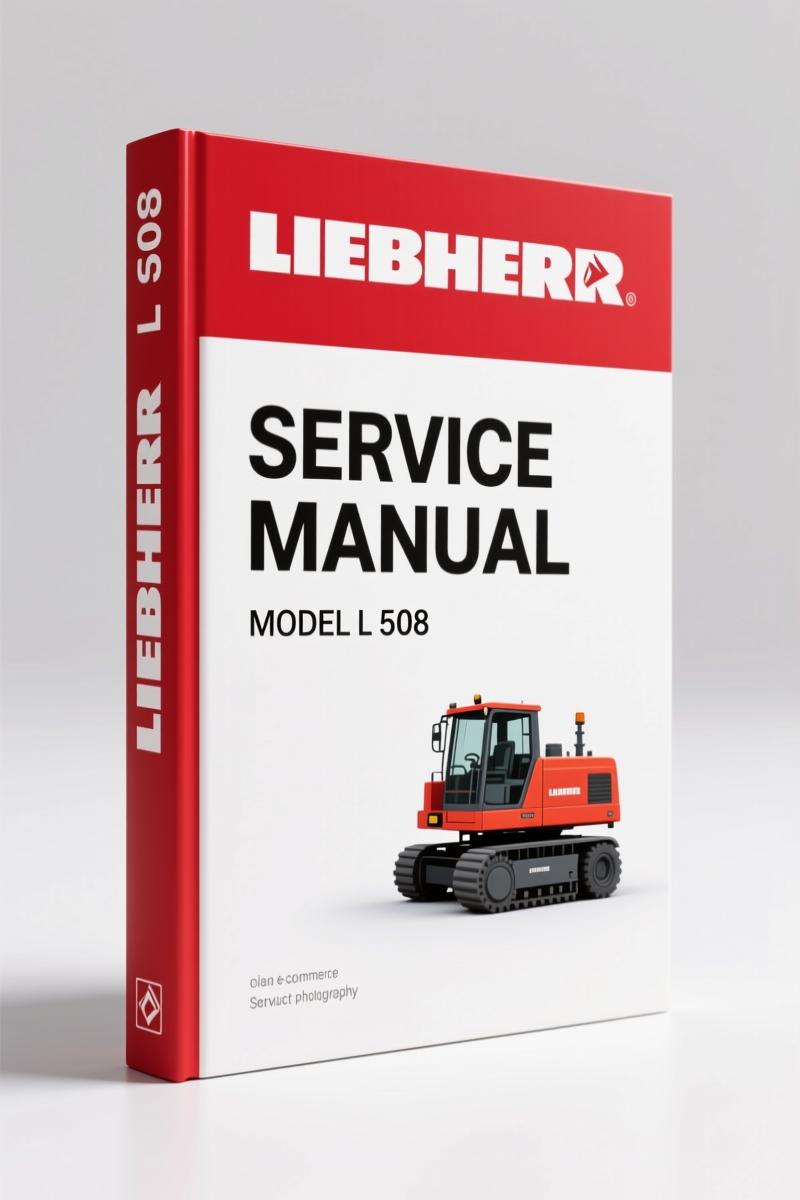 Liebherr L 508, L 1580 2014 Service Manual – Factory Specs for Wheel Loaders