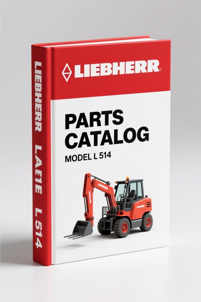 Liebherr L 514 2009 Parts Catalog – 394 Pages OEM Part Identification
