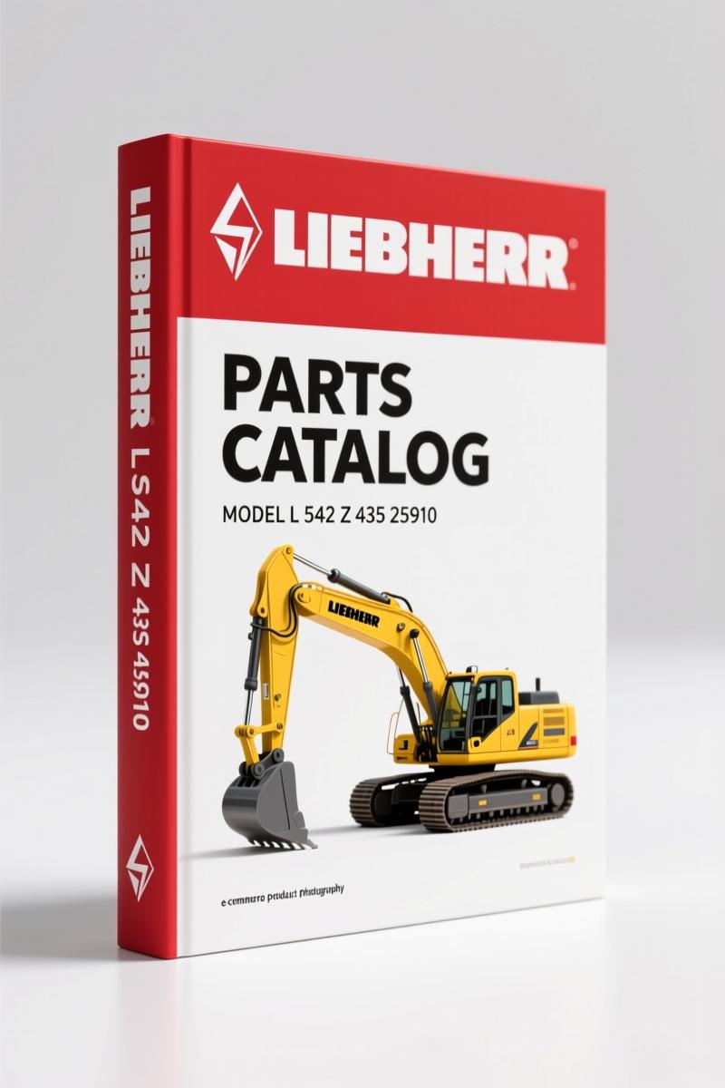 Liebherr L 542 Z 435 25910 2010 Parts Catalog – 590 Pages OEM Part Diagrams