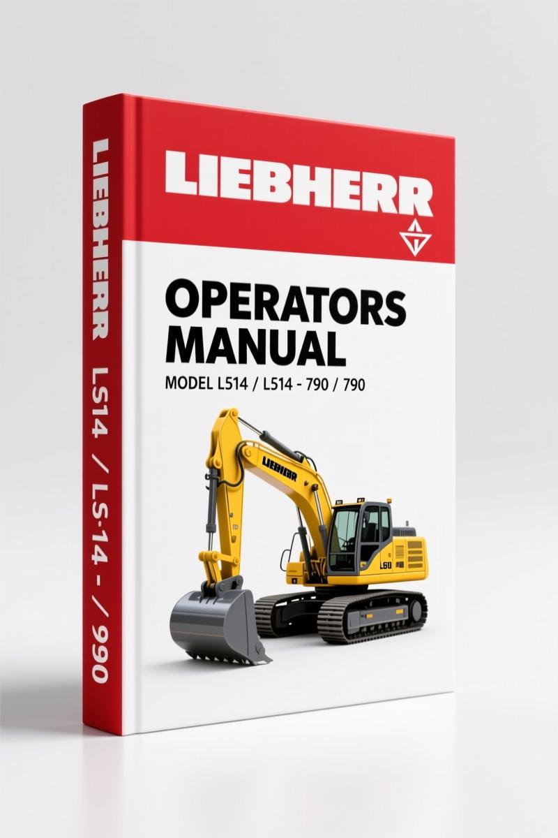 Liebherr L514, L514 - 790, 790 2005 Operators Manual