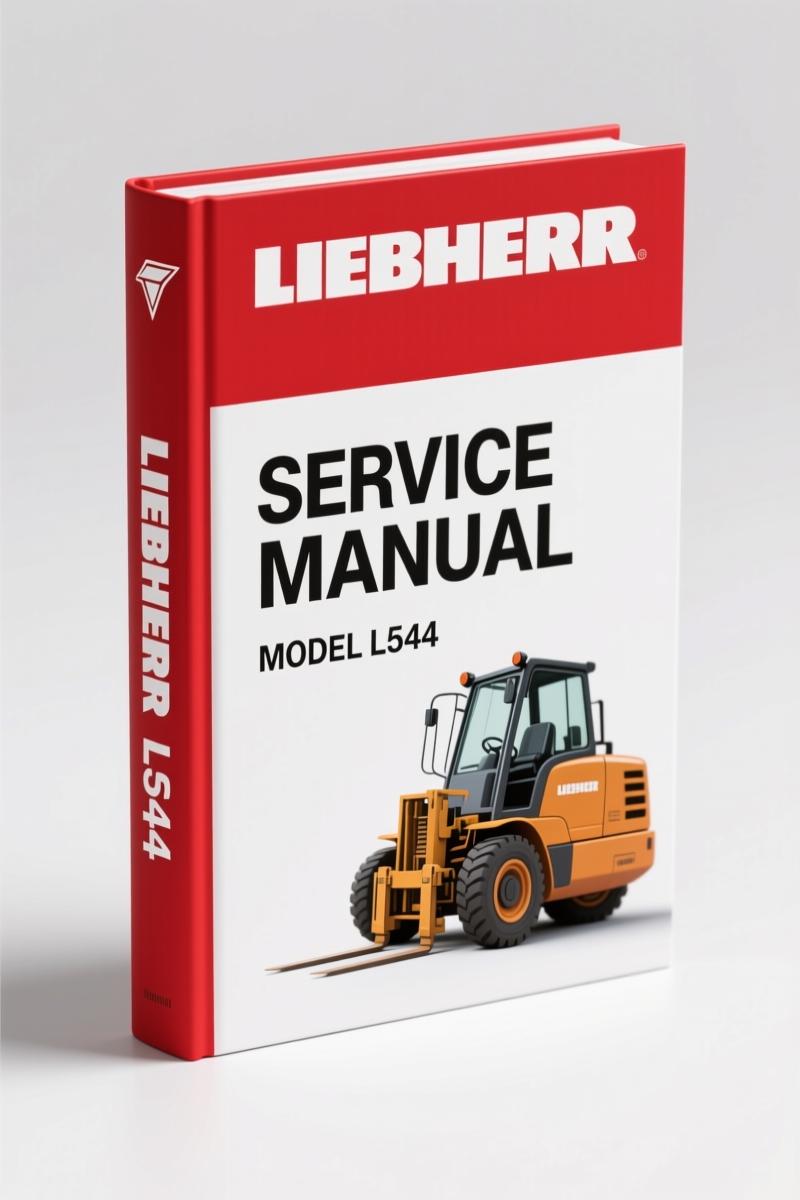 Liebherr L544, L544 T User Manual – Factory Operating Specs