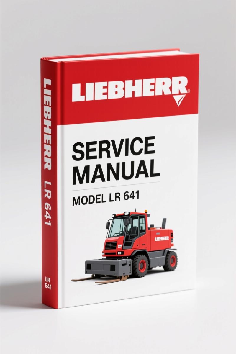 Liebherr LR 611, LR 641 Service Manual – 826 Pages | AutoFix Global