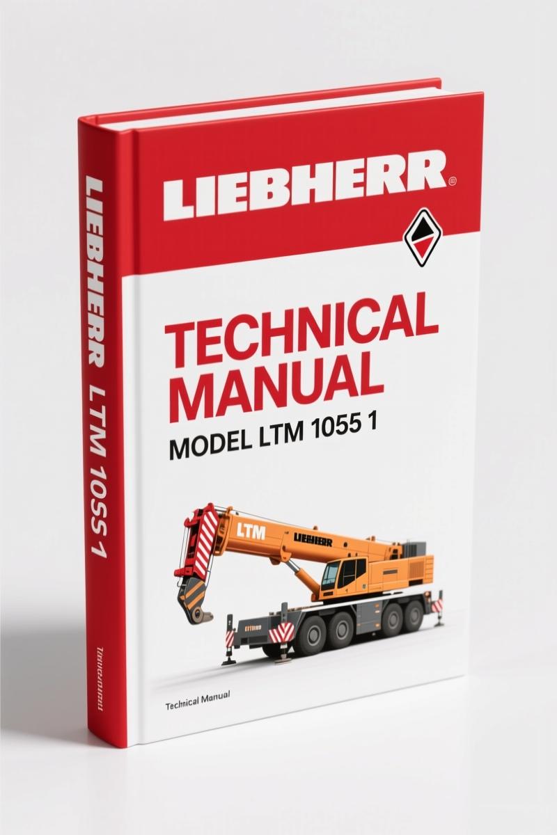 Liebherr LTM 1055/1 2001 Technical Manual – Factory Load Charts & LICCON Data