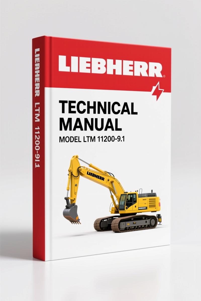 Liebherr LTM 11200-9.1 2012 Technical Manual – Factory Specs