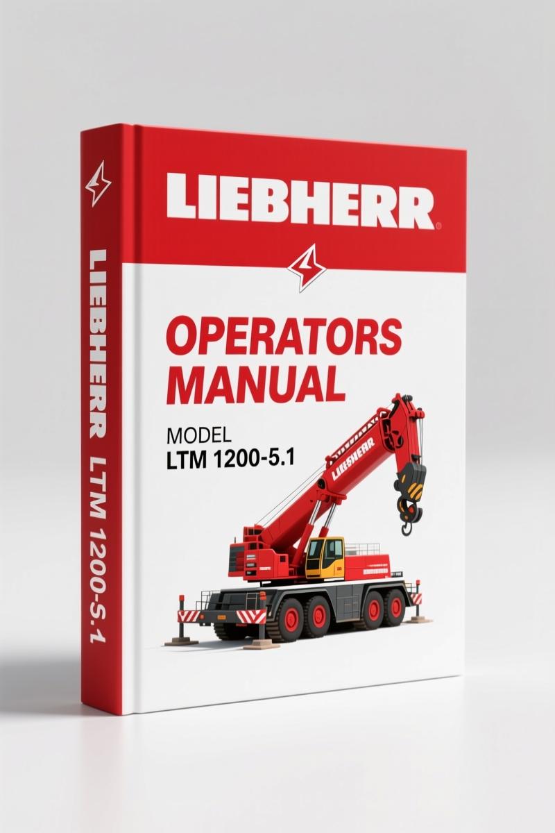 Liebherr LTM 1200-5.1 Operators Manual – 1603 Pages