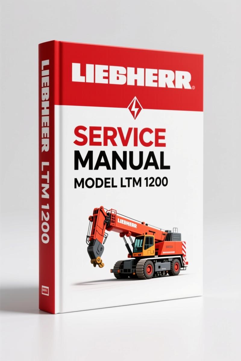 Liebherr LTM 1200 Service Manual – Factory Specs for Carrier Systems