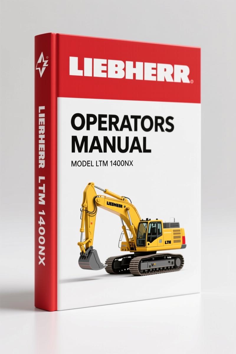 Liebherr LTM 1400NX Operators Manual – 1639 Pages, OEM Specs