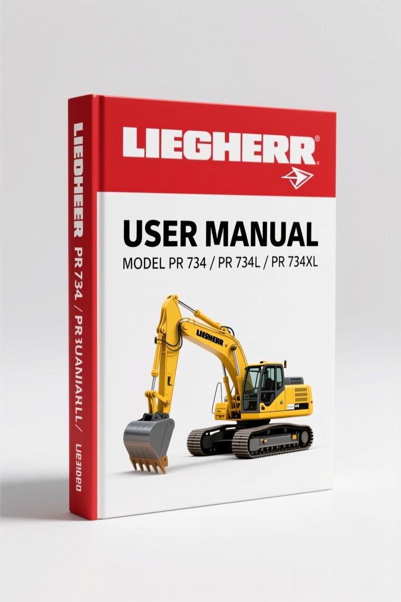 Liebherr PR 734, PR 734L, PR 734XL, PR 734LGP 2010 User Manual