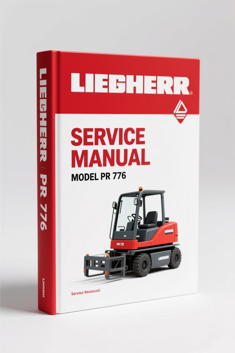 Liebherr PR 776 Service Manual – Factory Specs for Crawler Dozer