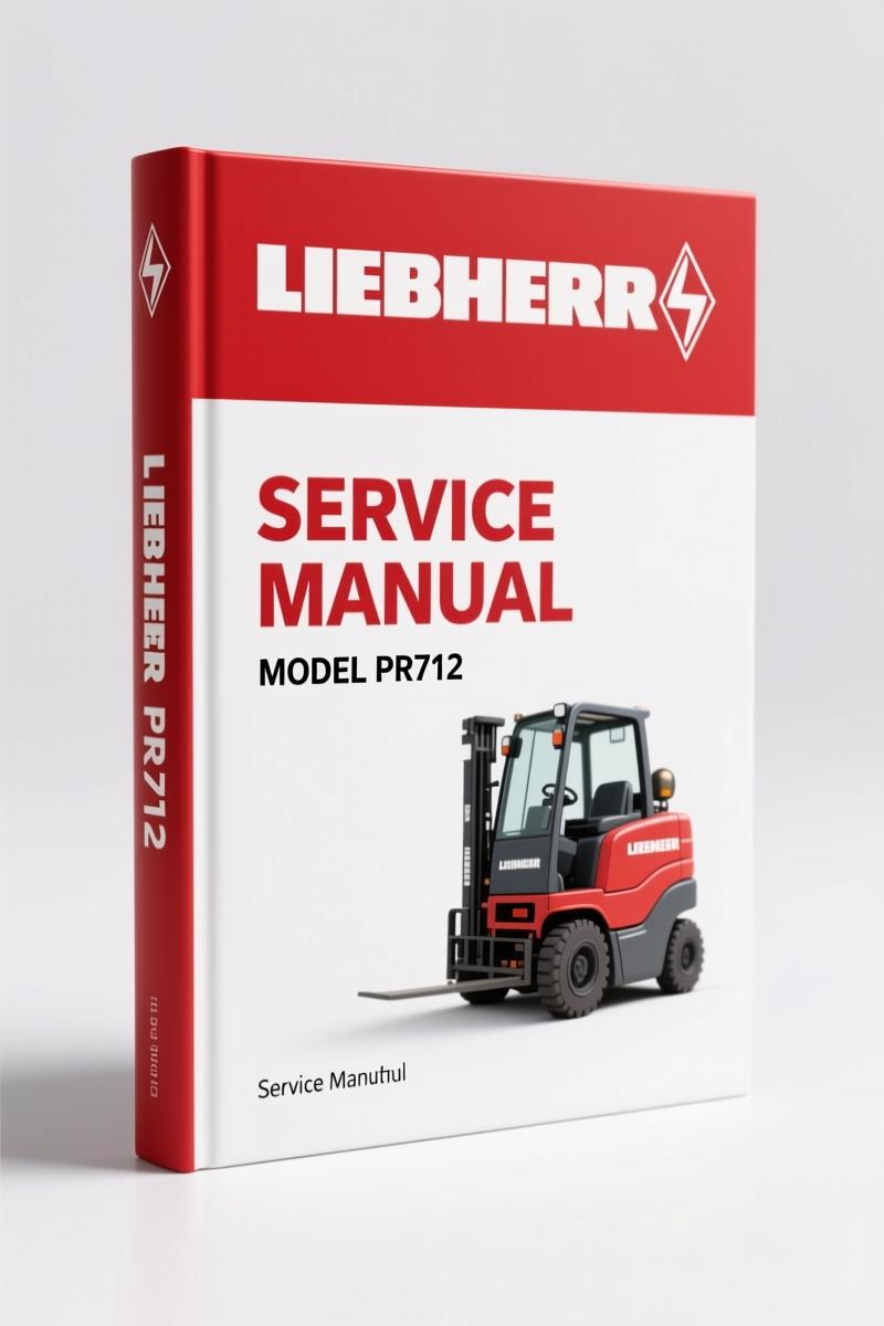 Liebherr PR712, PR752 2009 Service Manual – Factory Specs for Crawler Dozer Repair