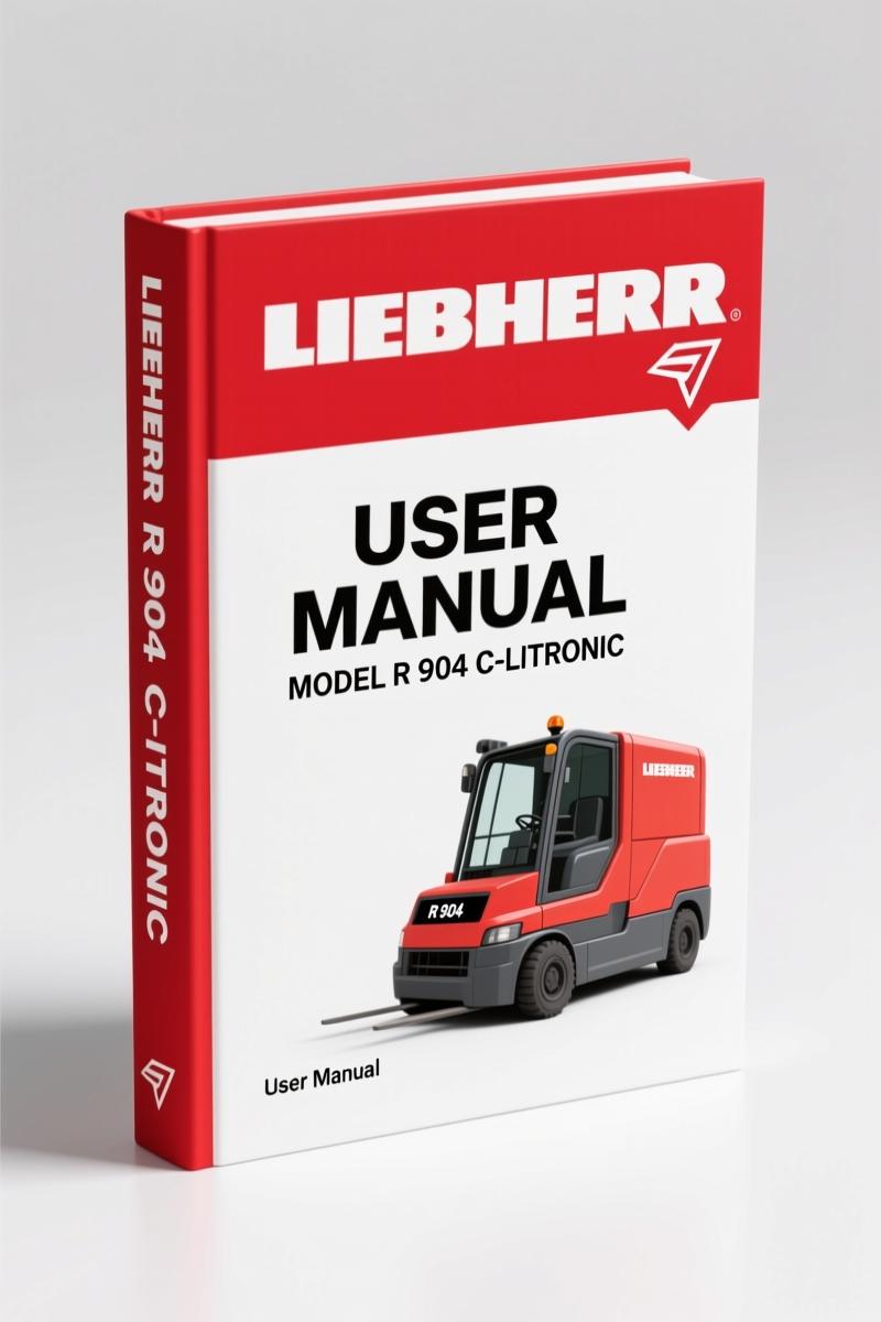Liebherr R 904 C-Litronic 2006 User Manual – OEM Factory Specs