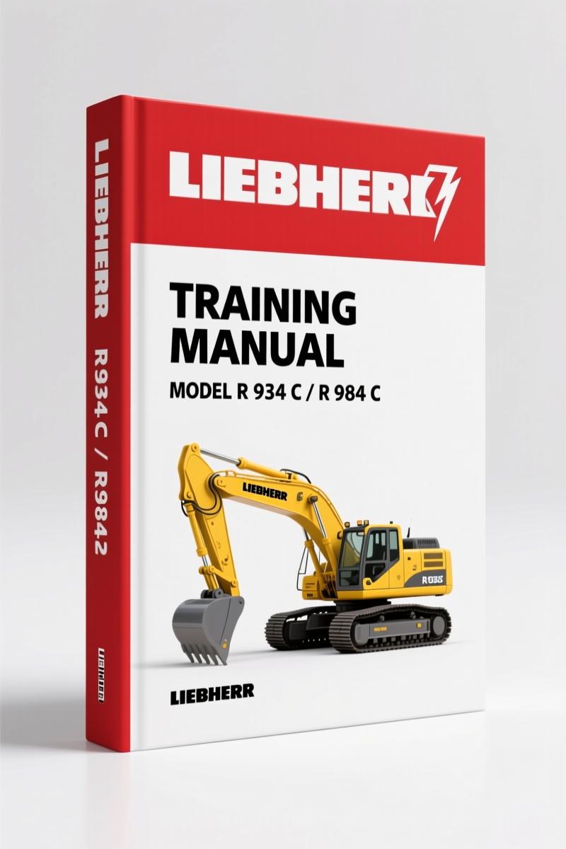 Liebherr R 934 C Technical Manual – Factory Specs & Litronic Data