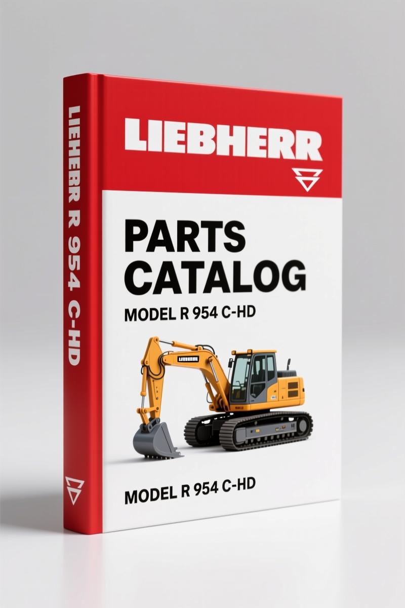 Liebherr R 954 C-HD Parts Catalog – 891 Pages OEM Part Numbers