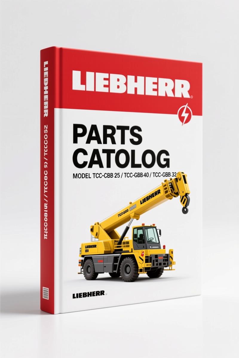 Liebherr TCC-CBB 25, TCC-CBB 40, TCC-CBB 32 2009 Parts Catalog - OEM Spare Parts
