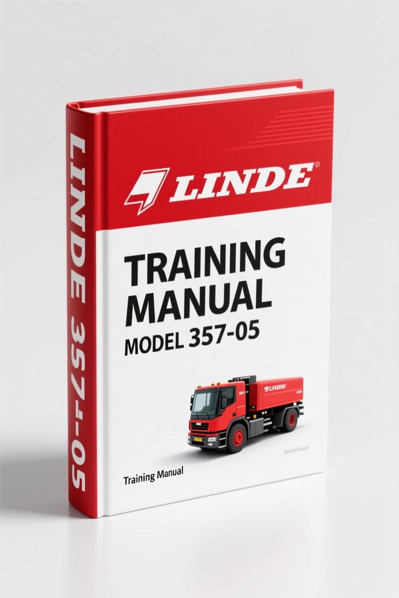 Linde 357-05 Training Manual – 467 Pages of OEM Specs