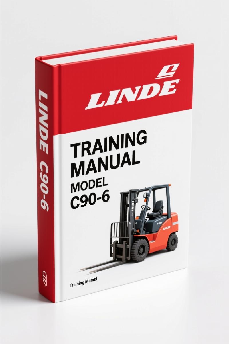 Linde C90-5, C90-6, C90-7, C90-8 2010 Training Manual – OEM Specs