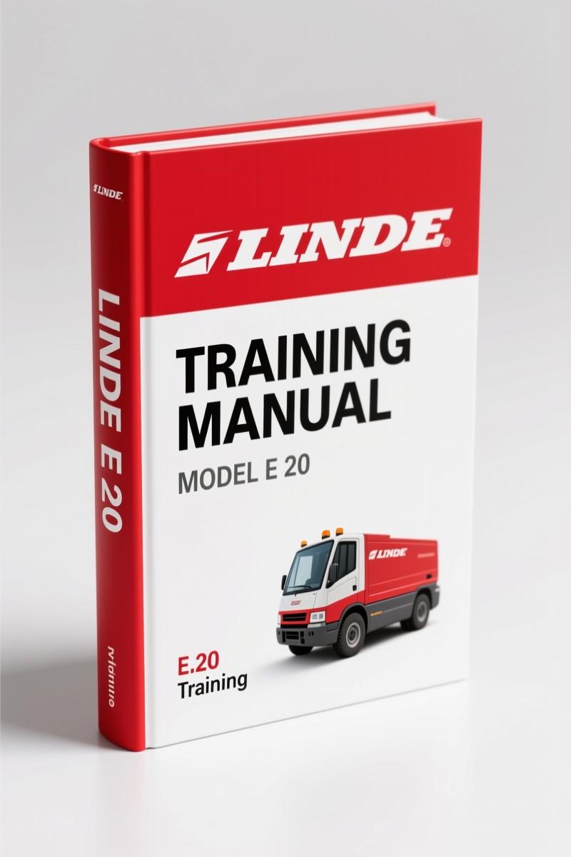 Linde E 14, E 16, E 16 C, E 18 P, E 20 P Operators Manual – 82 Pages