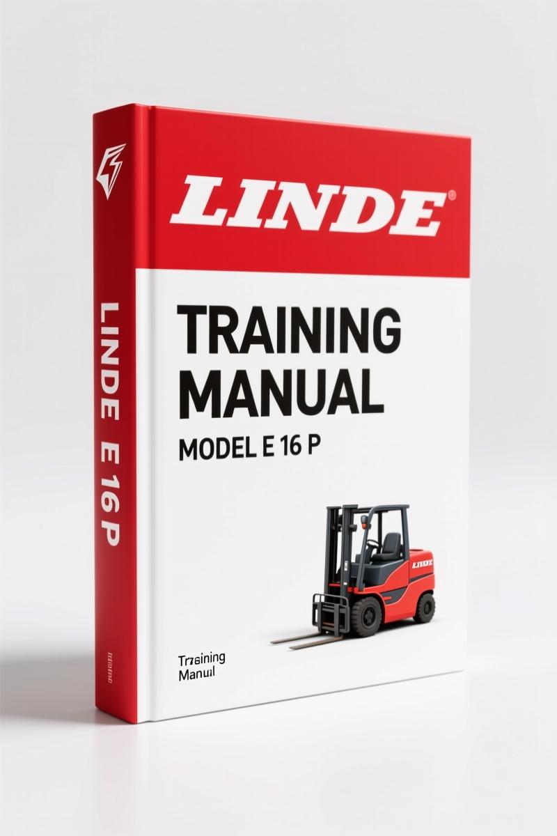 Linde E 16 P Training Manual – Factory Specs for Type 322