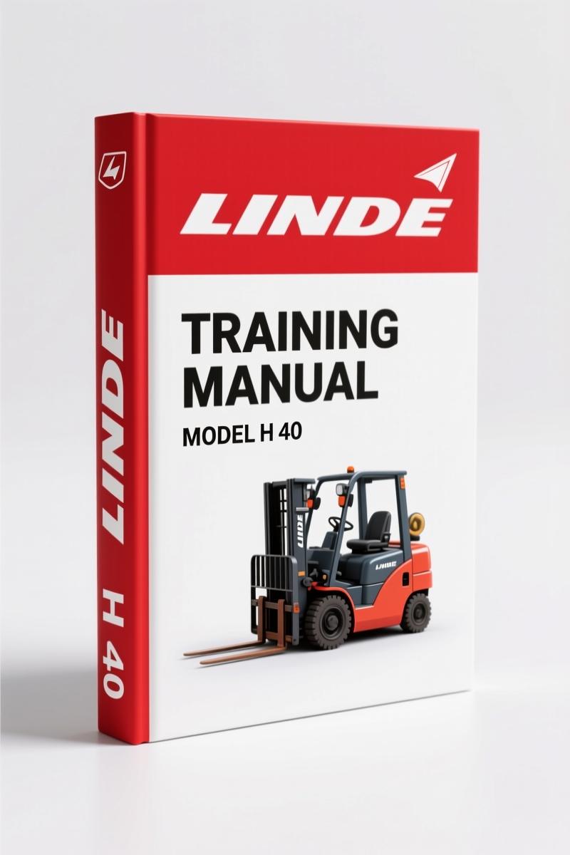 Linde H 35, H 40, H 45 Training Manual – OEM Factory Service Training