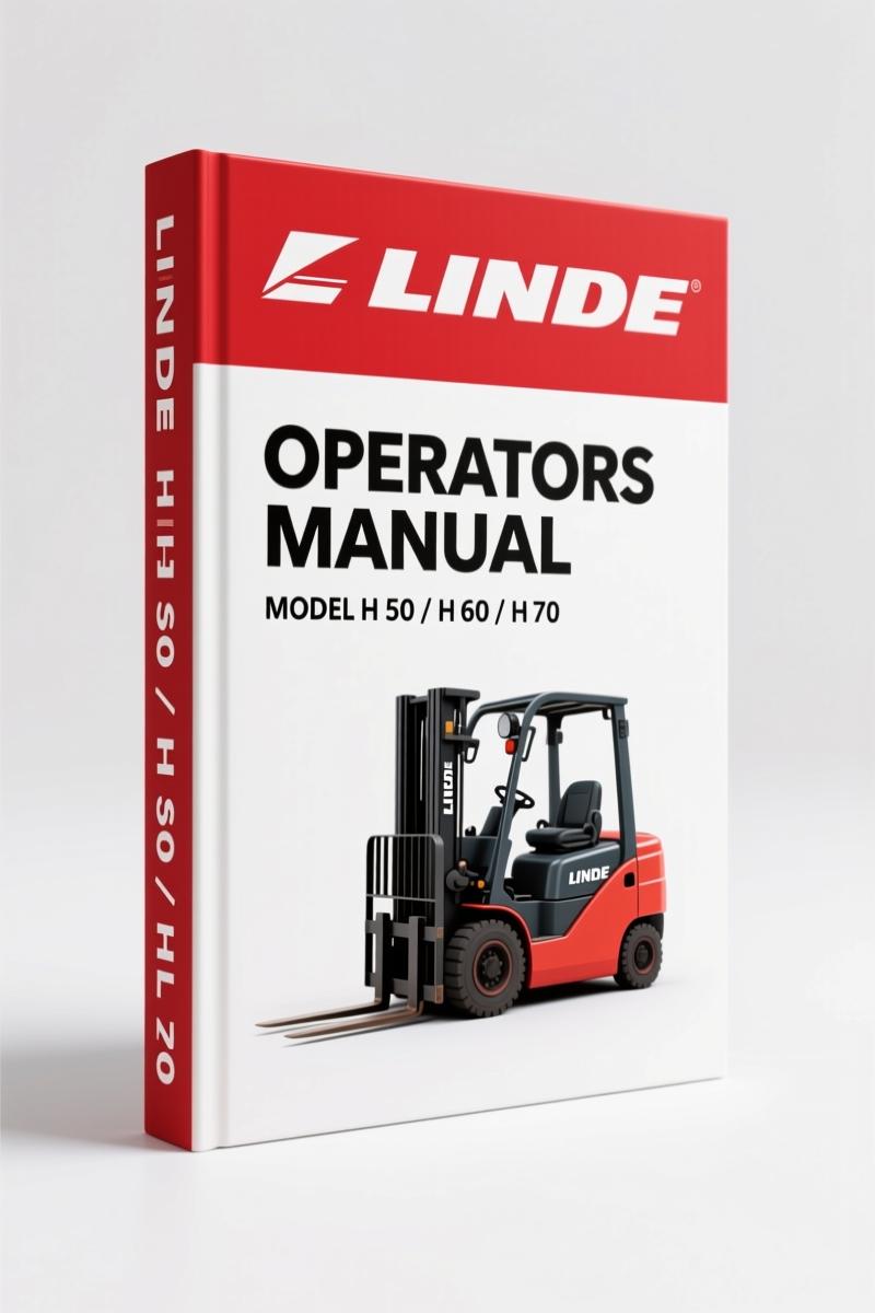 Linde H 50, H 60, H 70, H 80 2004 Training Manual – Factory Specs