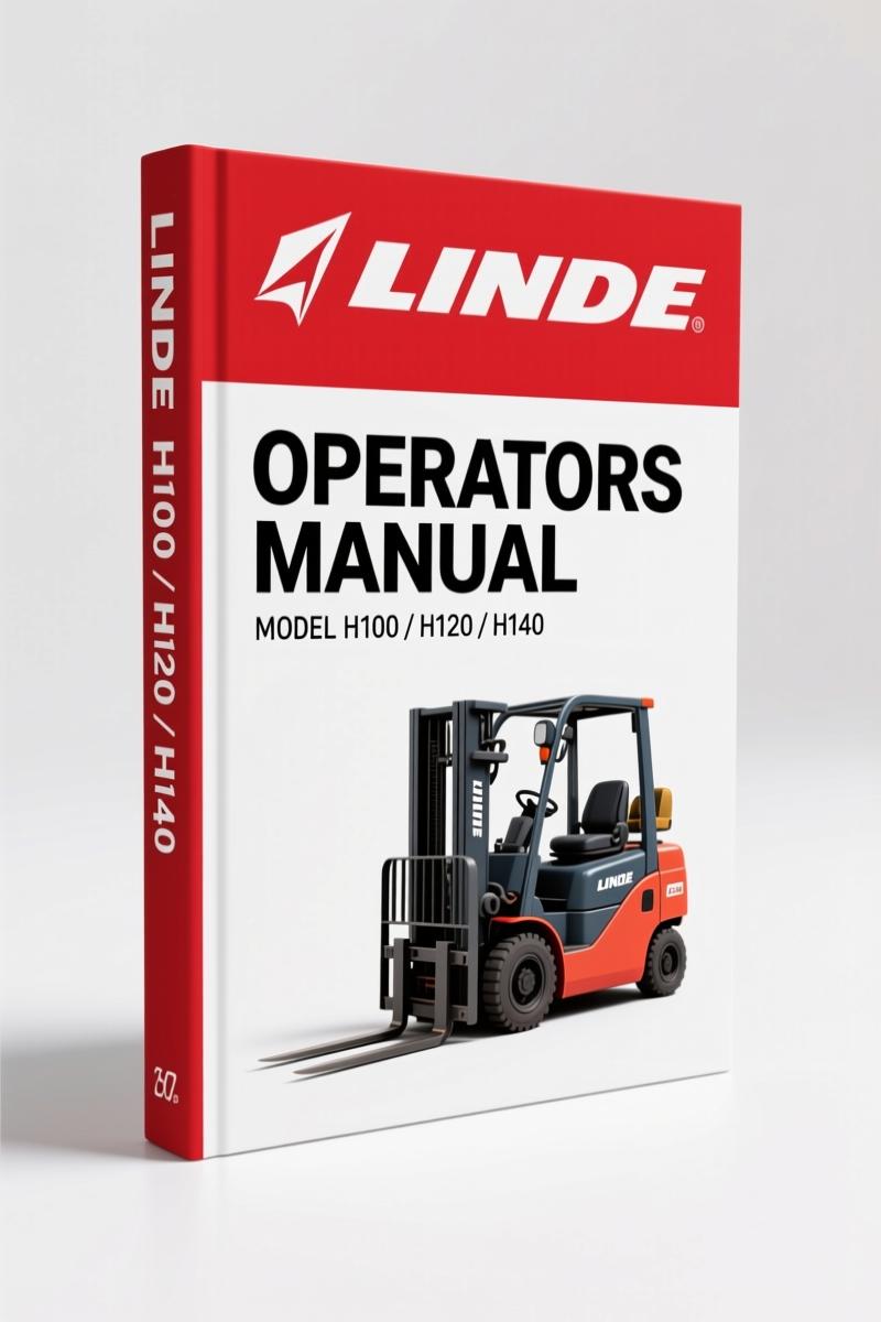 Linde H100, H120, H140, H160, H180 2006 Operators Manual - Factory Specs