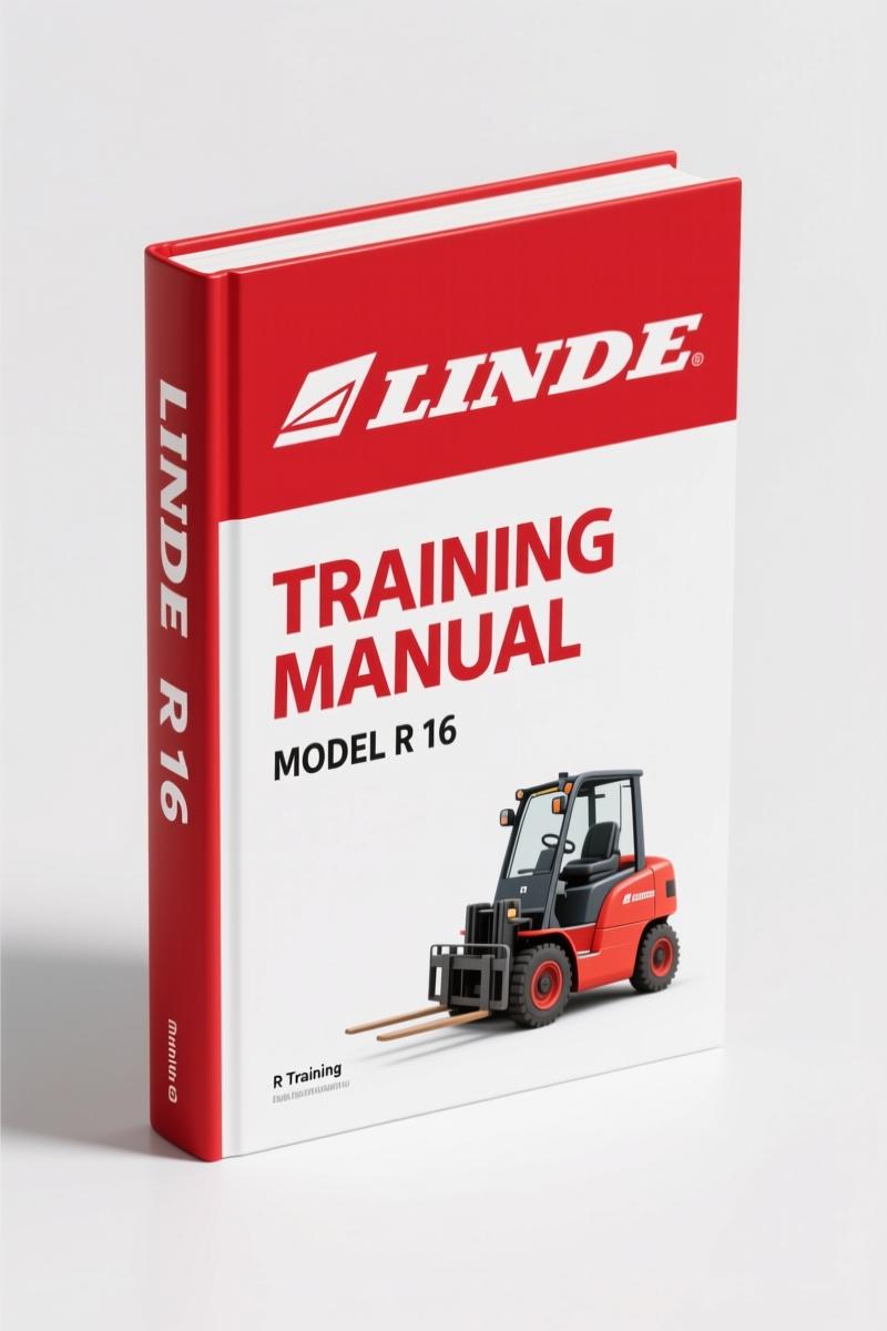 Linde R 14, R 16, R 20 Training Manual – Factory Service Specs