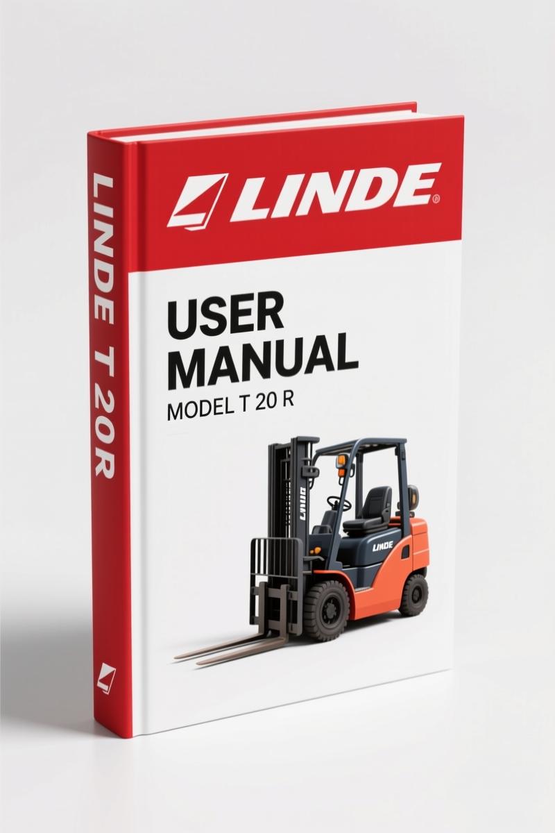 Linde T 20 R 1996 User Manual – Factory Forklift Operator Specs