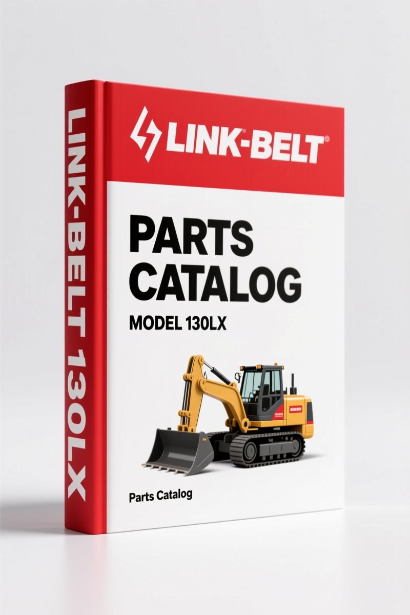 Link-belt 130LX Parts Catalog – 732 Pages of OEM Part Numbers