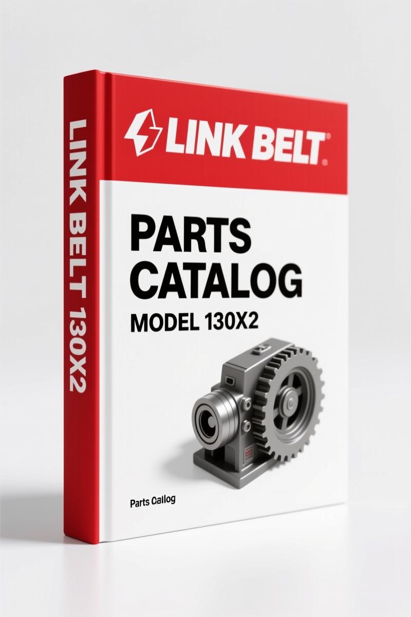 Link Belt 130X2 Parts Catalog – 555 Pages of OEM Part Numbers