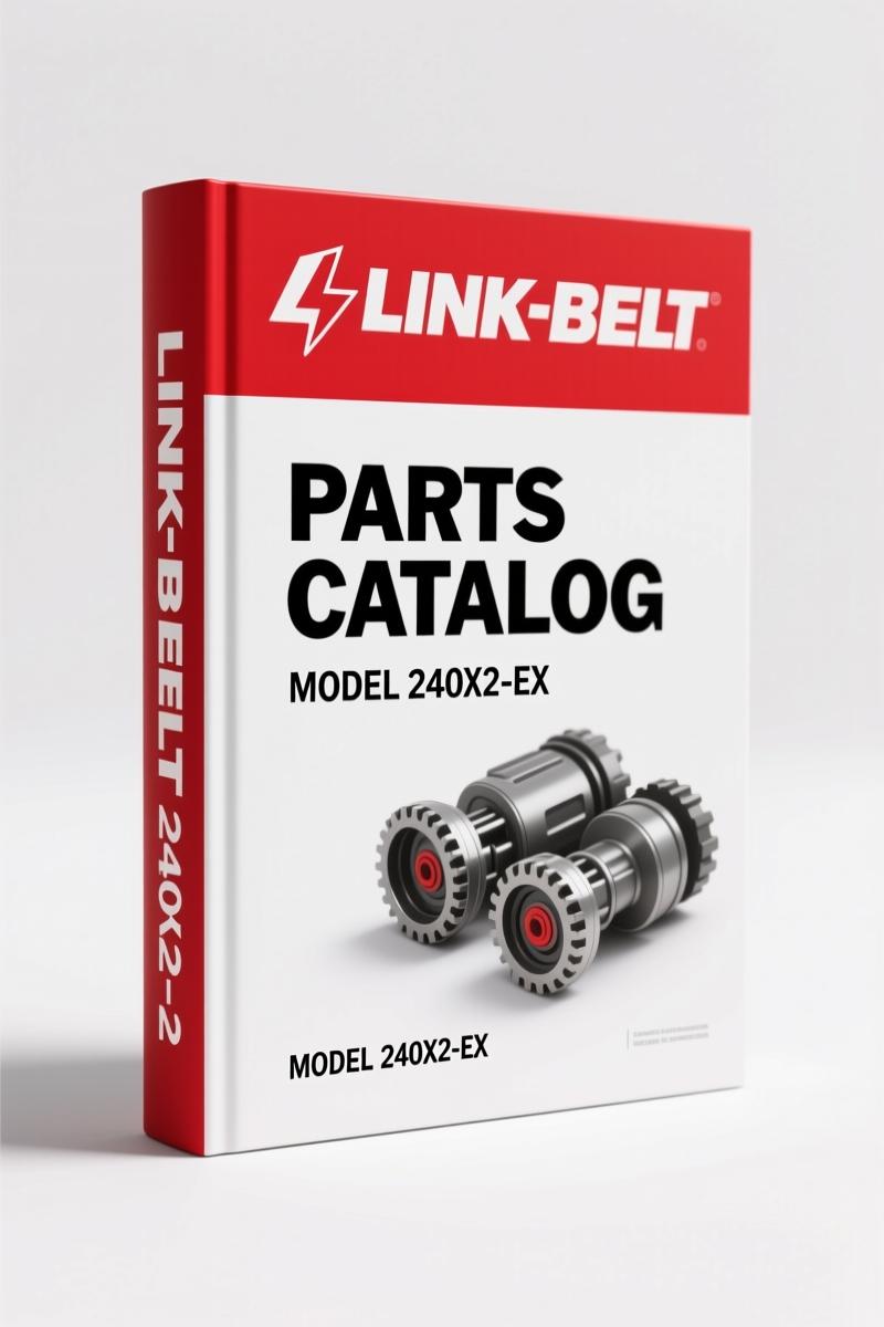 Link-belt 240X2-EX Parts Catalog – 816 Pages of OEM Part Numbers
