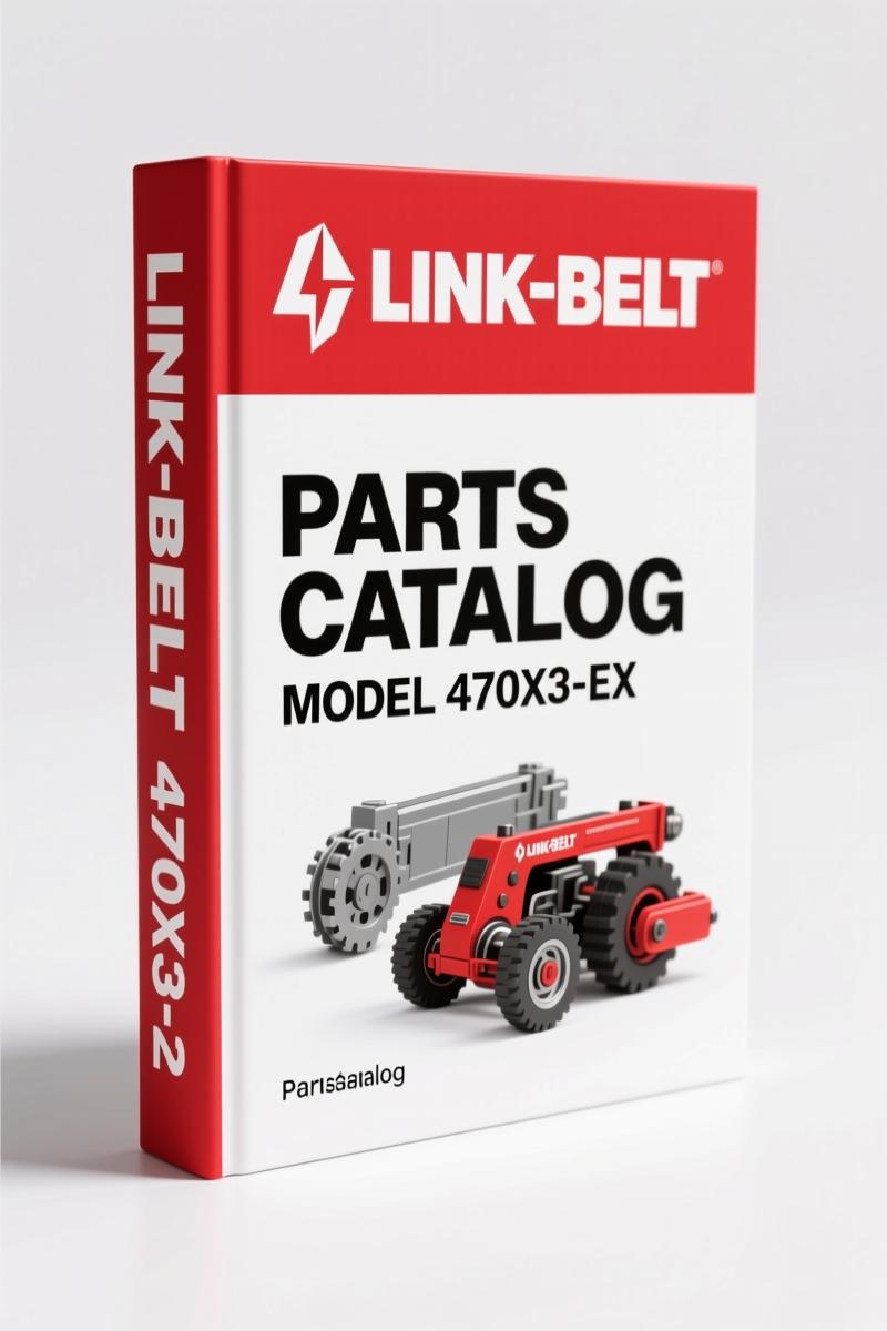 Link-belt 470X3-EX Parts Catalog – 690 Pages OEM Part Numbers