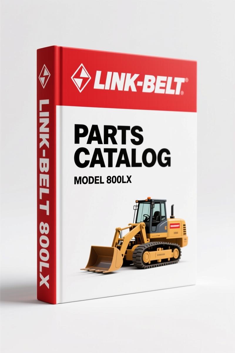 Link-belt 800LX Parts Catalog – 509 Pages of OEM Part Numbers
