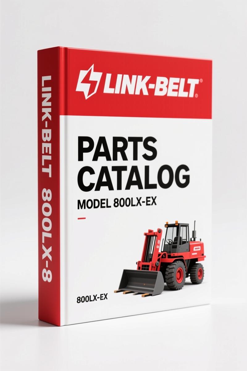 Link-belt 800LX-EX Parts Catalog – 587 Pages of OEM Data