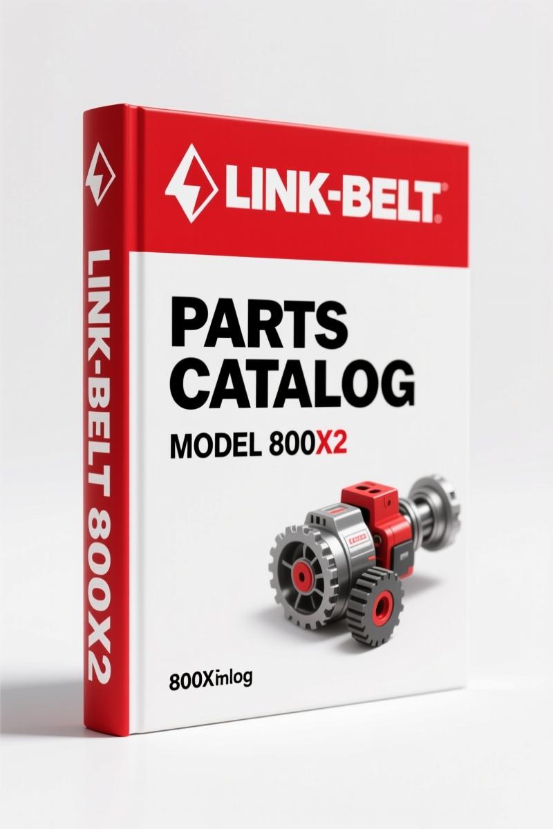 Link-belt 800X2 Parts Catalog – 706 Pages of OEM Part Numbers