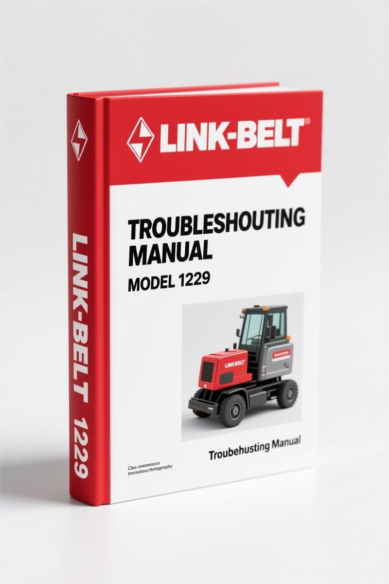 Link-belt DS350, 1225, 1229 1998 Troubleshooting Manual – Factory Error Codes & Wiring