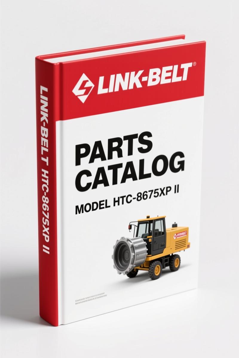 Link-belt HTC-8675XP II Operators Manual – Factory Specs for Certified Technicians