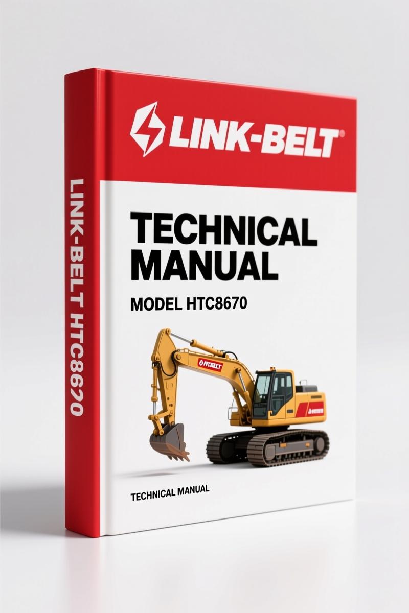 Link-belt HTC8670 Technical Manual – 44-Page Factory Service Guide