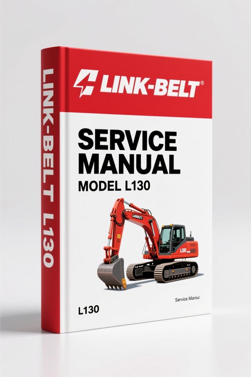 Link-belt L130 Service Manual – 652 Pages of Factory Specs