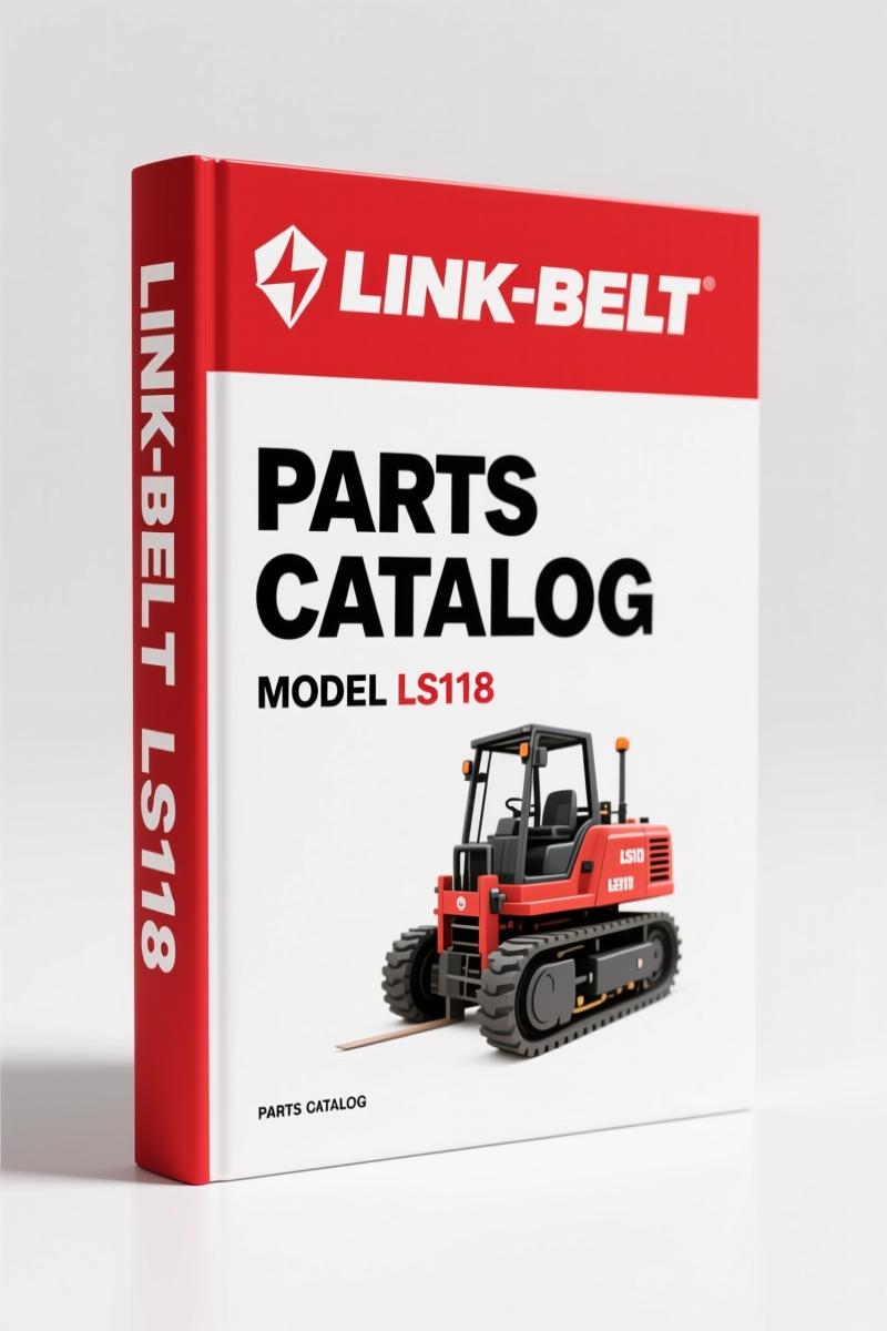 Link-belt LS118 1992 Parts Catalog – 144 Pages of OEM Part Numbers
