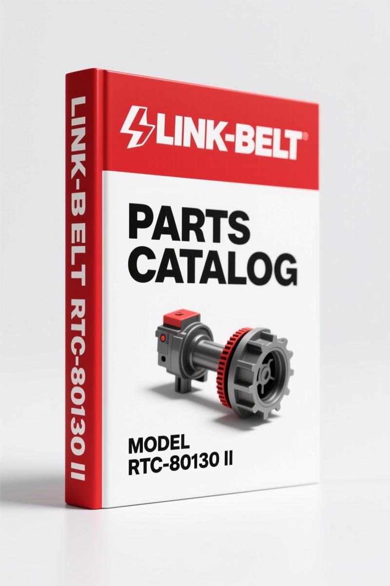 Link-belt RTC-80130 II 2011 Parts Catalog – 453 Pages of OEM Part Numbers