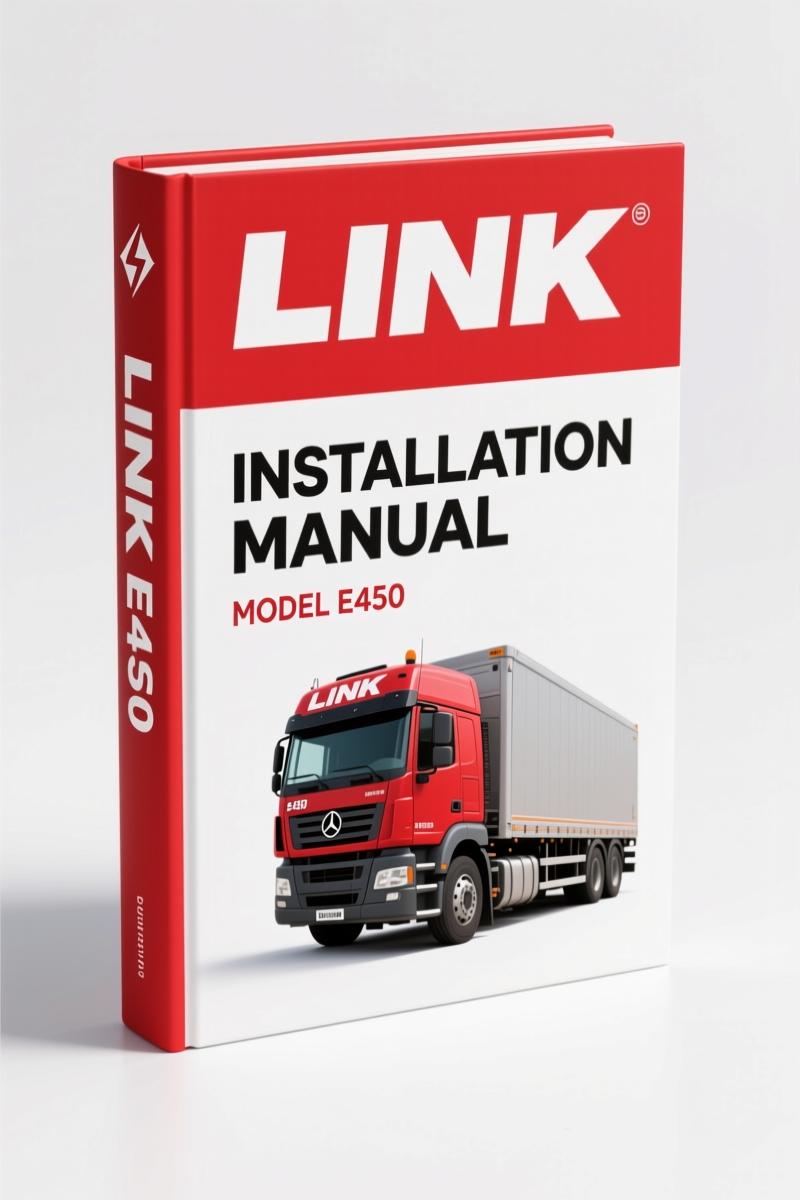 Link-belt E450 Installation Manual – Factory Specs for Ford E450 Air Suspension