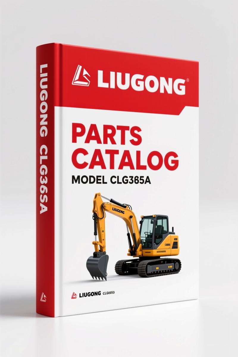 Liugong CLG365A 2013 Parts Catalog – 322 Pages OEM Parts Identification