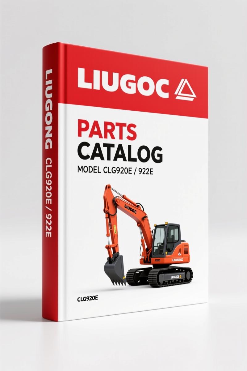 Liugong CLG920E, 922E 2014 Parts Catalog – 449-Page OEM Document
